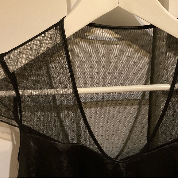 Black fringe party dress - Picture 4 of 5